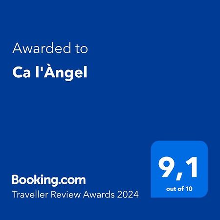Ca L'Angel Hotel Pinell de Bray Bagian luar foto