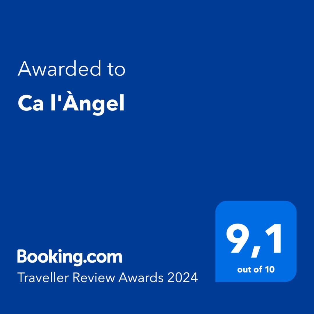 Ca L'Angel Hotel Pinell de Bray Bagian luar foto